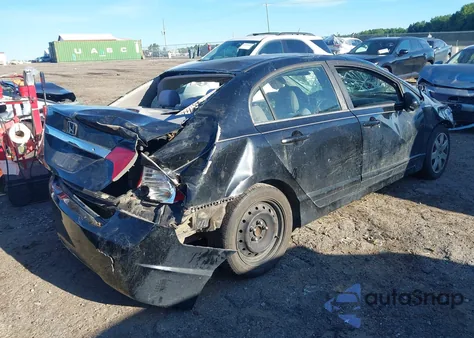 2009 Honda Civic Lx из США, поврежденный, VIN 2HGFA165X9H365697